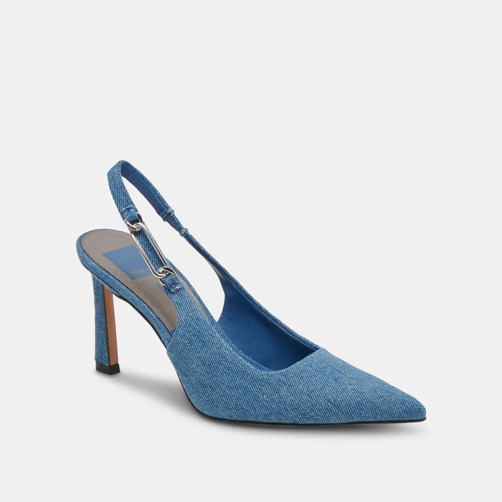 KRISTA HEELS BLUE DENIM– Dolce Vita 6952241037378