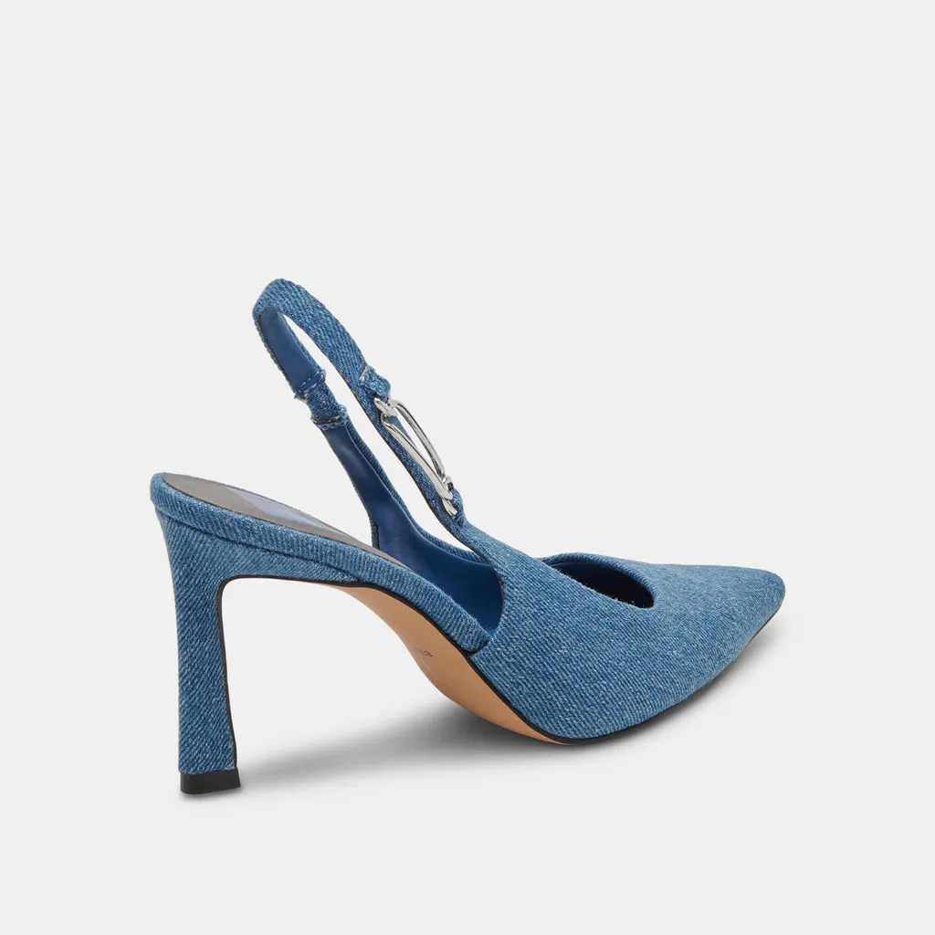 KRISTA HEELS BLUE DENIM– Dolce Vita 6952241037378