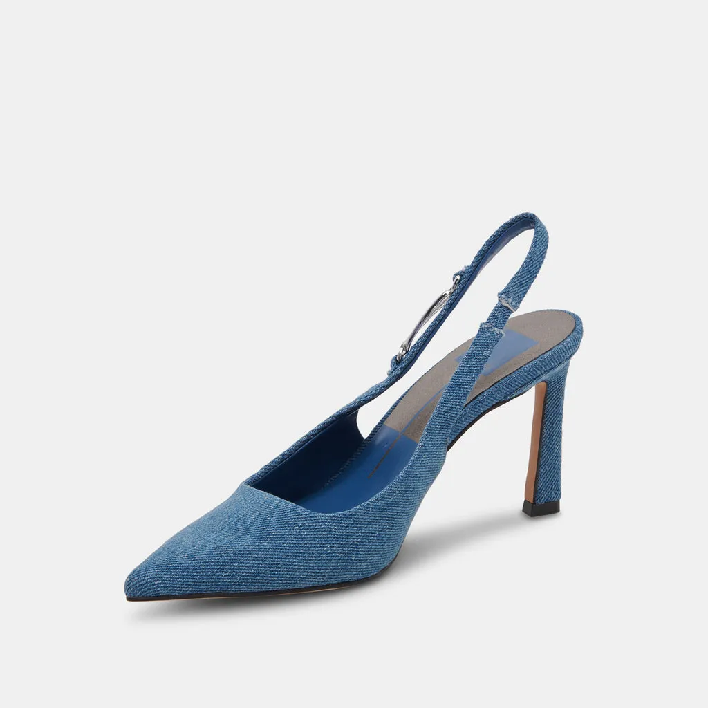 KRISTA HEELS BLUE DENIM– Dolce Vita 6952241037378