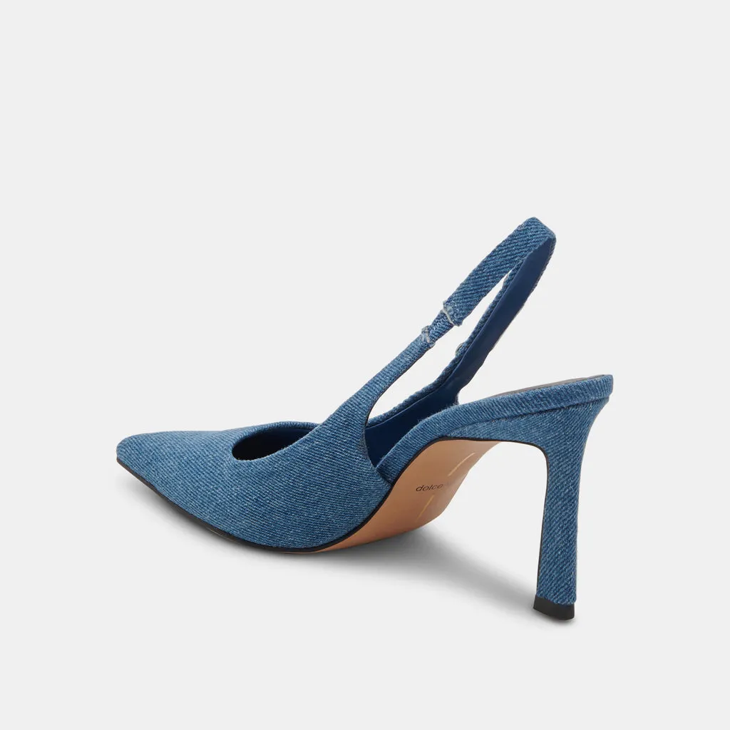 KRISTA HEELS BLUE DENIM– Dolce Vita 6952241037378