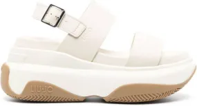 LIU JO June open-toe sandals White