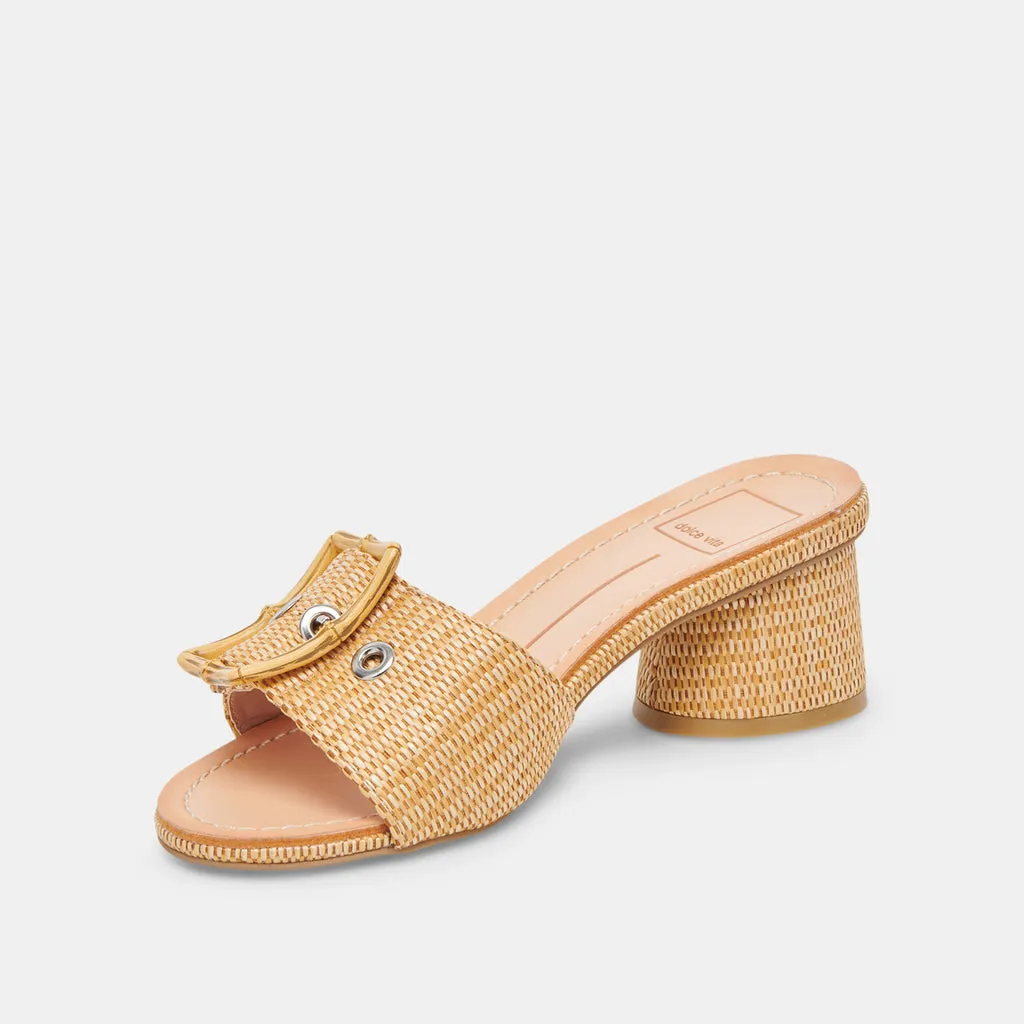 LUCEY HEELS WARM NATURAL RAFFIA– Dolce Vita 6932026556482