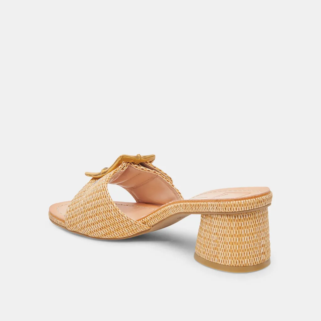 LUCEY HEELS WARM NATURAL RAFFIA– Dolce Vita 6932026556482