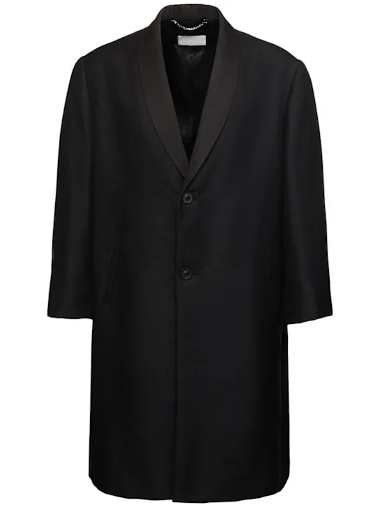 Maison Margiela   Wool & mohair twill coat 