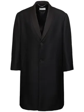 Maison Margiela   Wool & mohair twill coat 