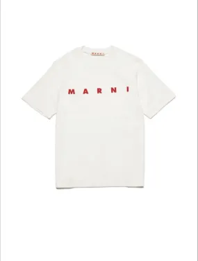 Marni T-Shirt Logo White