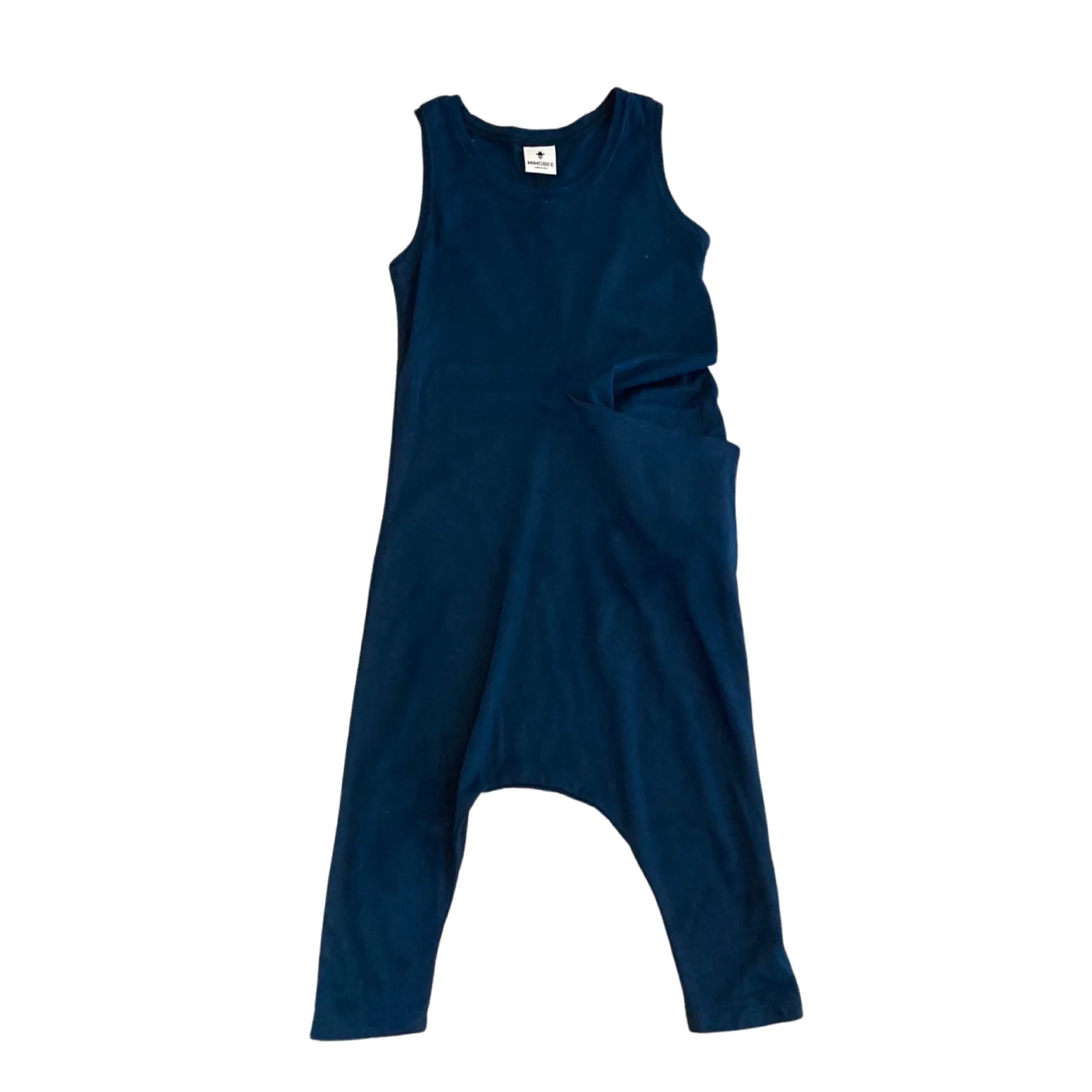 Mimobee Navy Pocket Romper