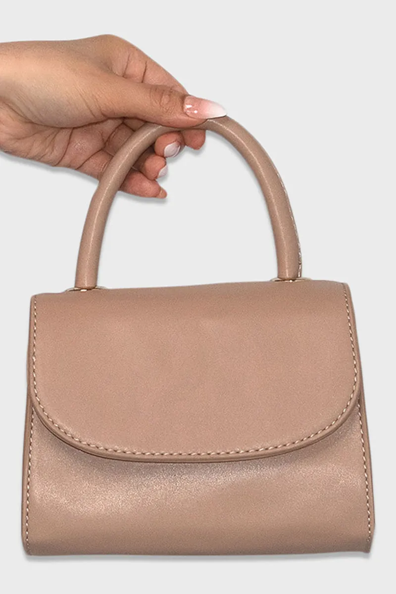 Mini Purse (Nude)