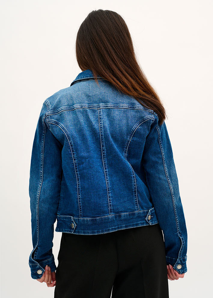 My Essential Wardrobe The Denim Jacket - Medium Blue Wash