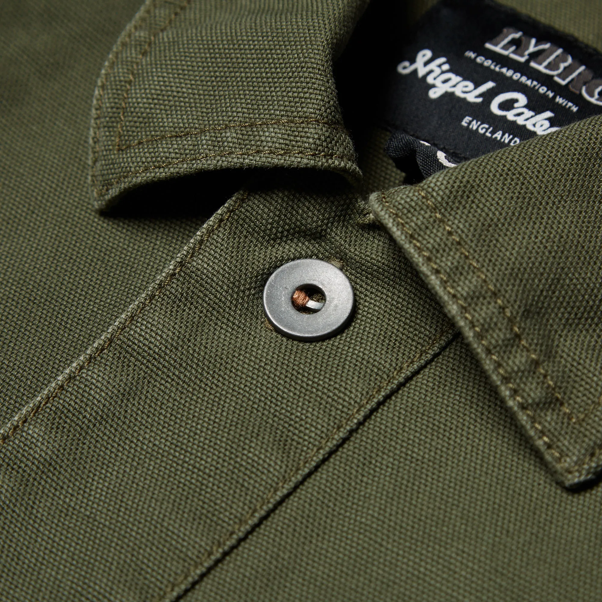 Nigel Cabourn x Lybro Work ShirtArmy Canvas