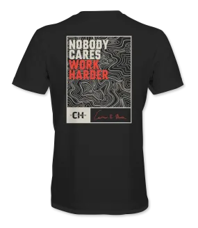 Nobody Cares Work Harder Topography T-Shirt