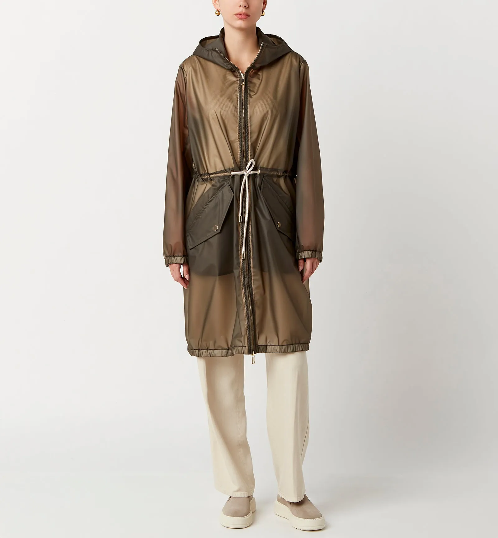 NOON UNLINED TRENCH COAT