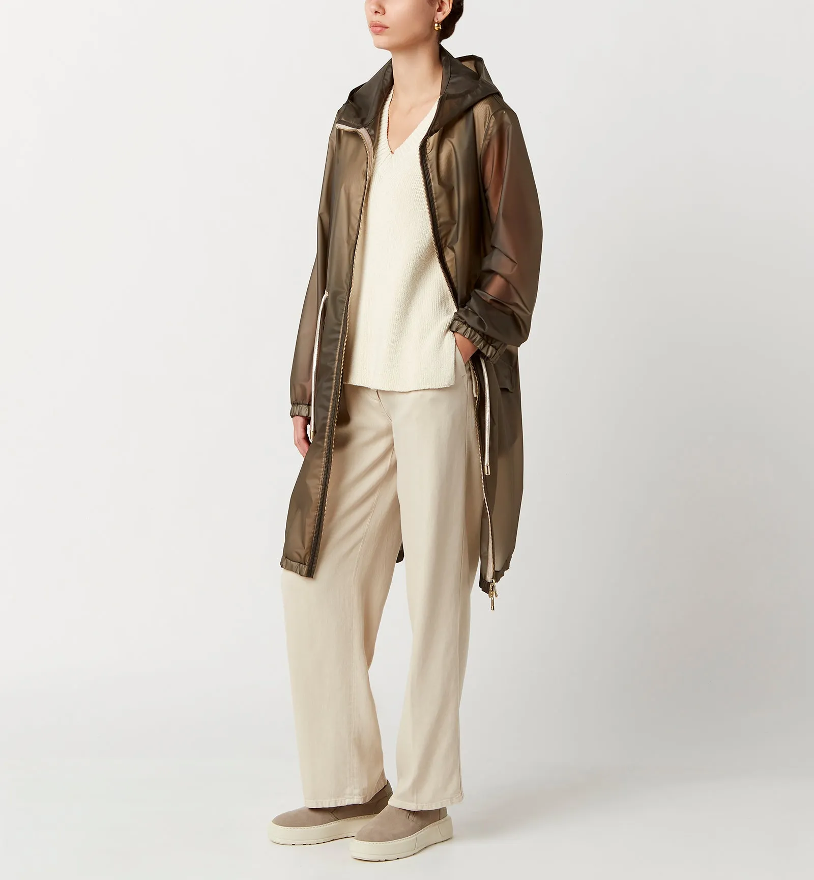 NOON UNLINED TRENCH COAT