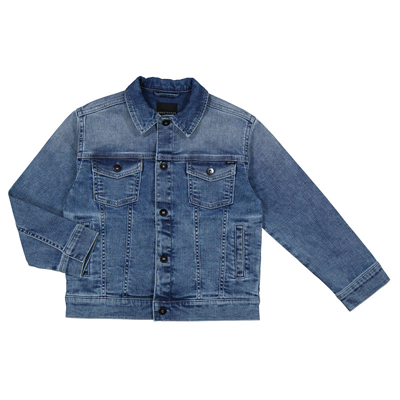 Nukutavake Denim Jacket _Medium Blue 6446-5