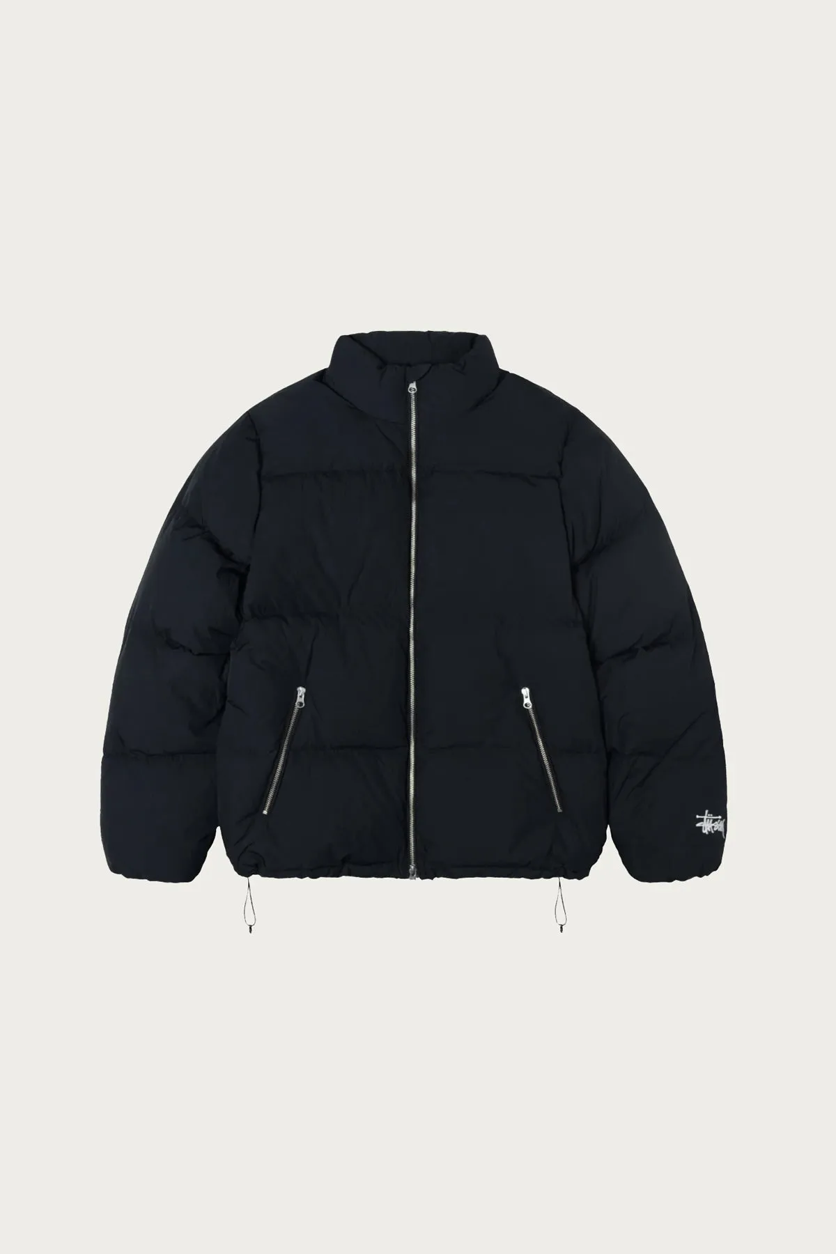 Nylon Down Puffer - Black