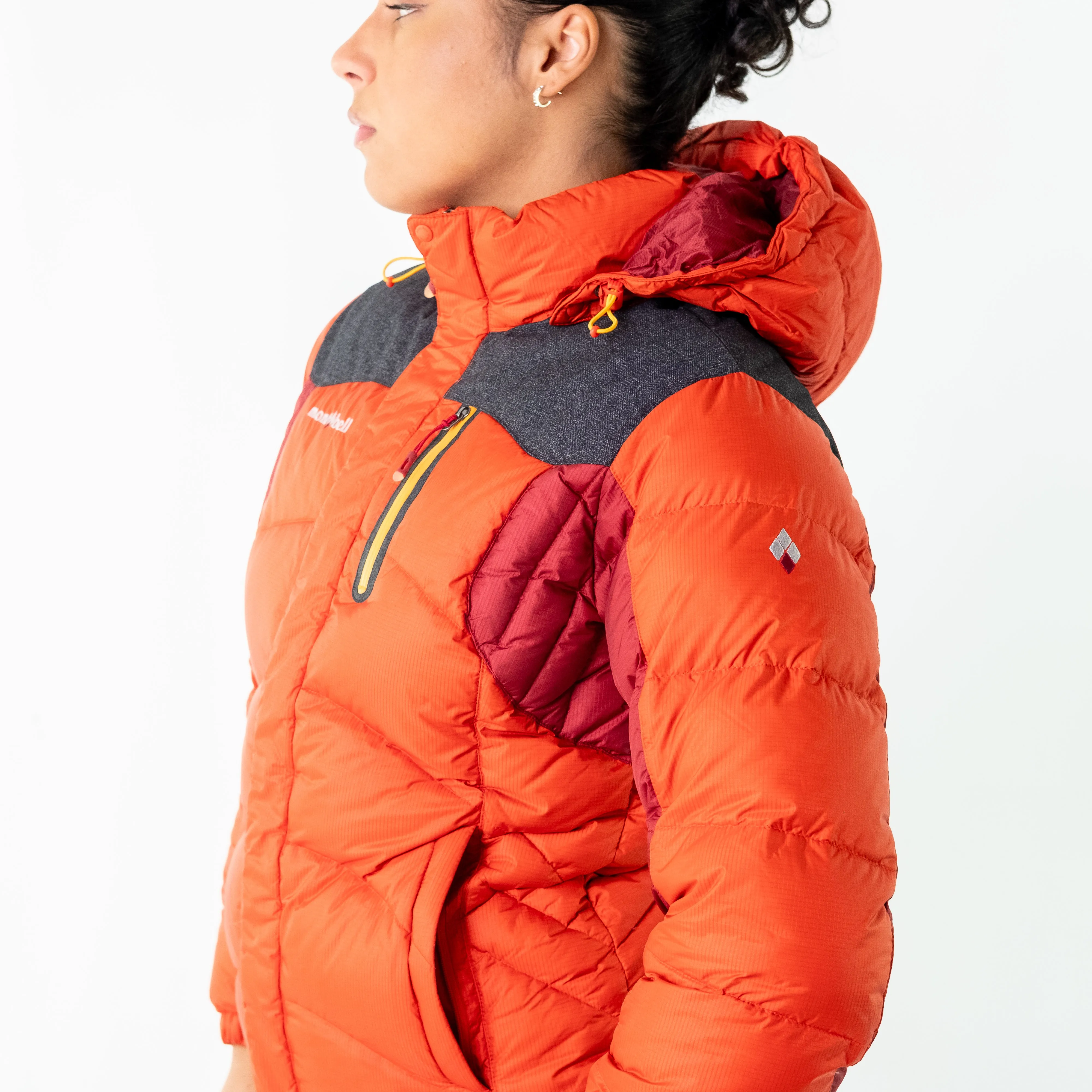 Orange y2ks Montbell Puffer (S)