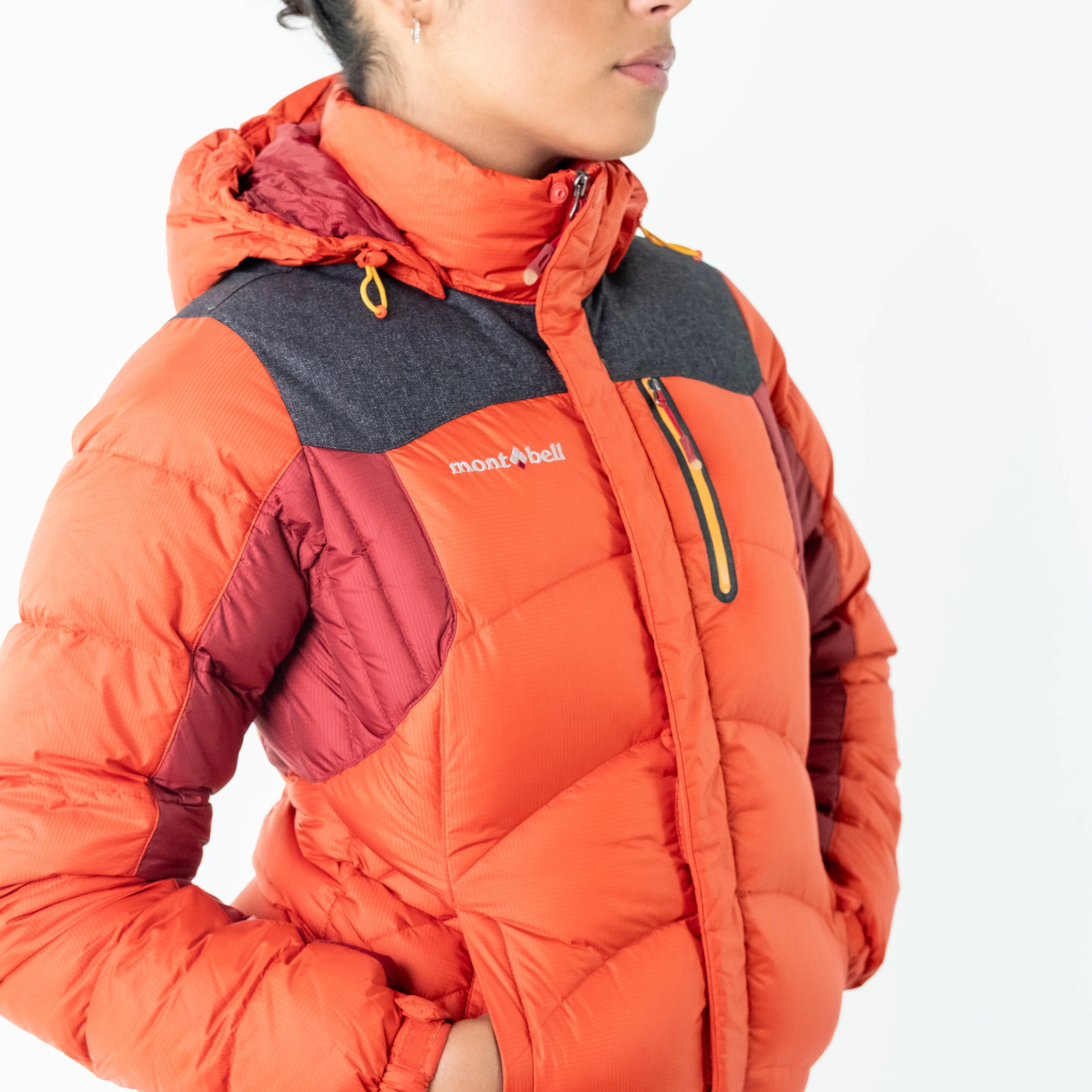 Orange y2ks Montbell Puffer (S)