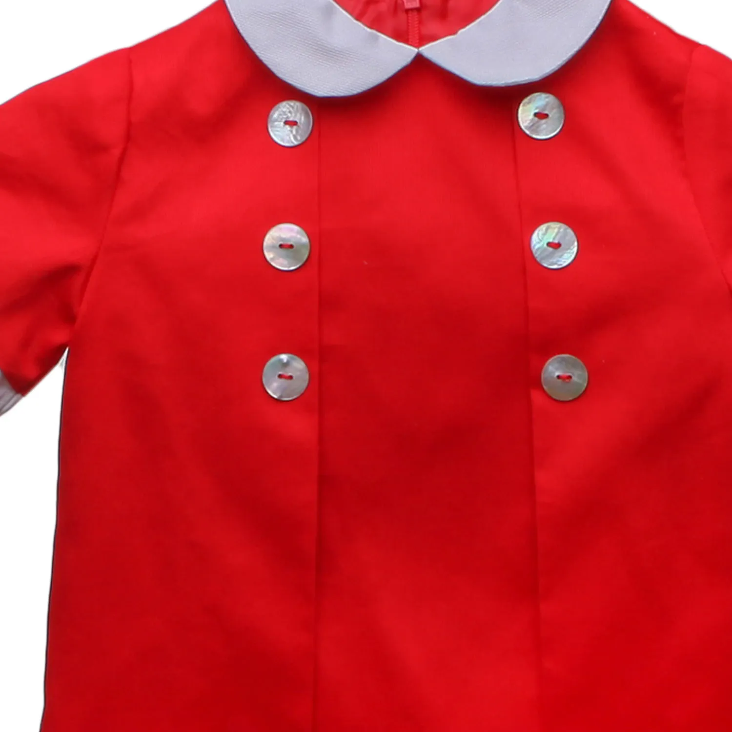 Paio Crippa Red Romper For Baby Boys