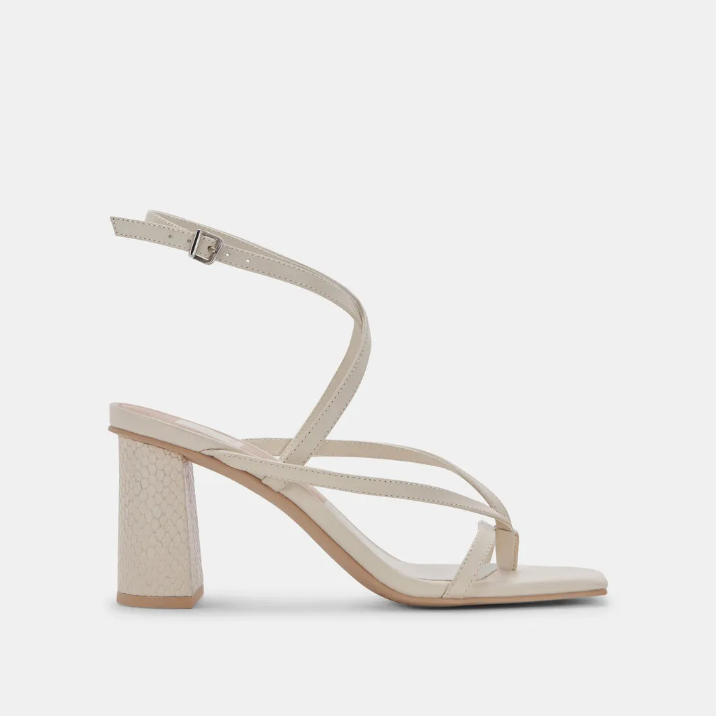 PAROO HEELS IVORY LEATHER– Dolce Vita 6879758450754