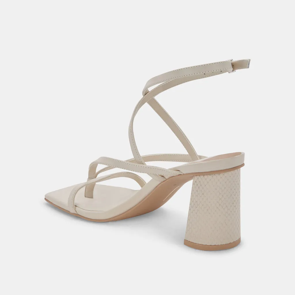 PAROO HEELS IVORY LEATHER– Dolce Vita 6879758450754