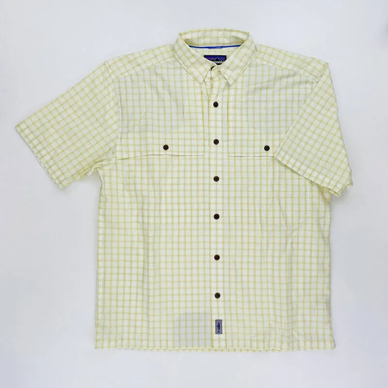 Patagonia  M's Island Hopper Shirt - Camicia di seconda mano - Uomo - Giallo - M