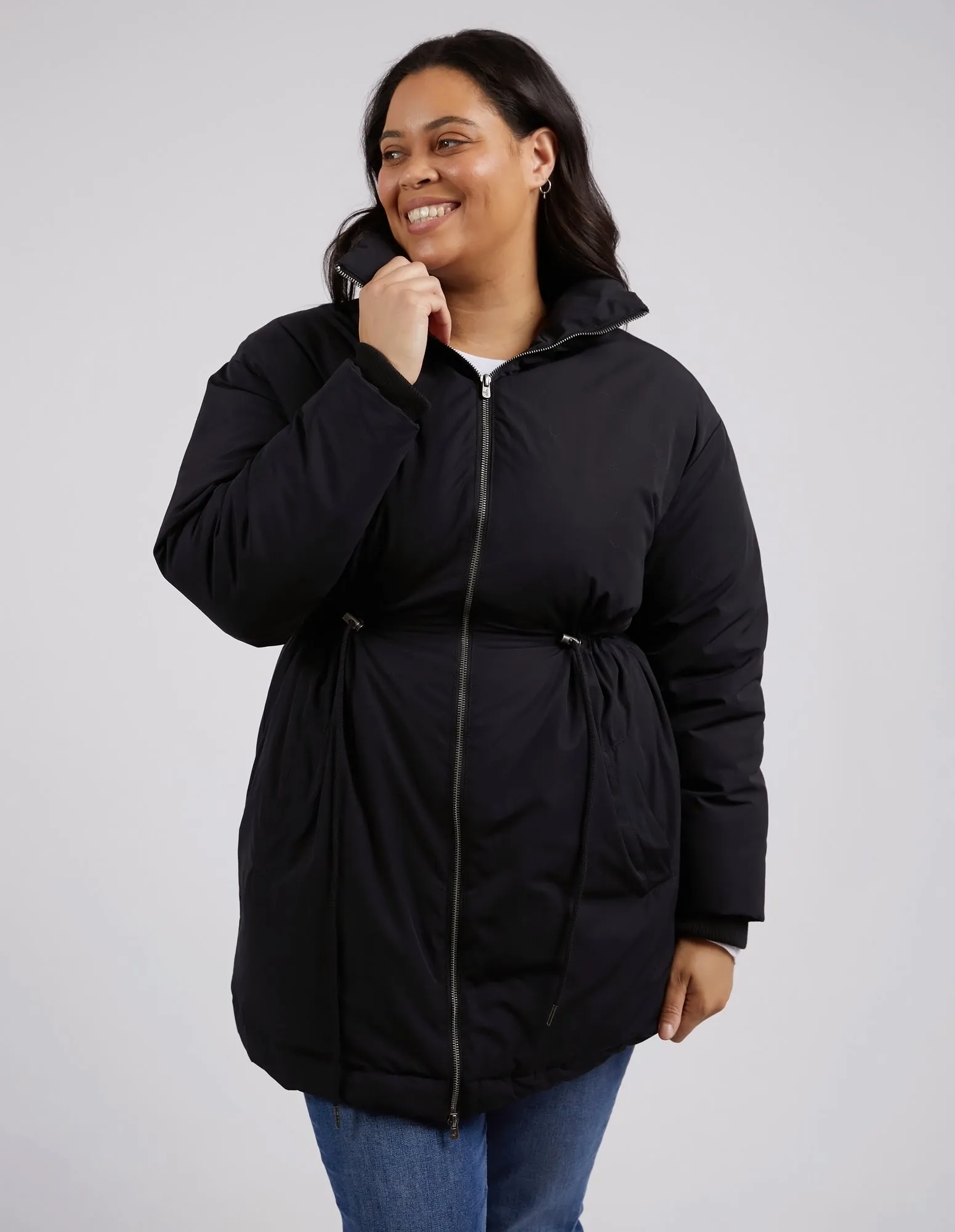 Phoebe Puffer Jacket Black