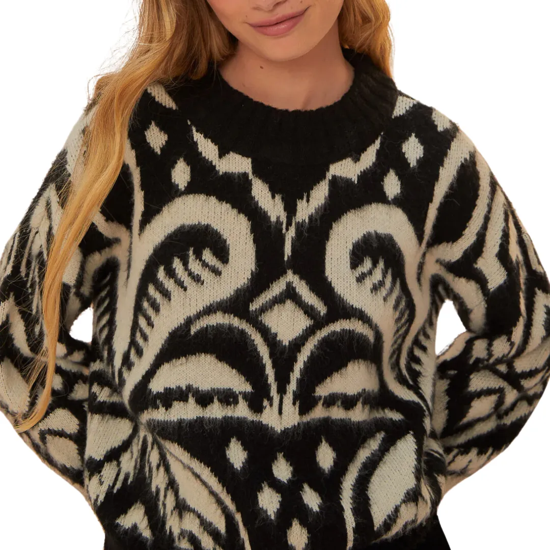 PINEAPPLE IKAT SWEATER