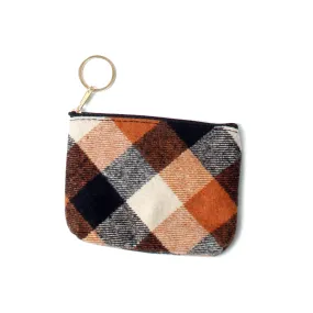 Plaid Coin Purse 100% Polyester