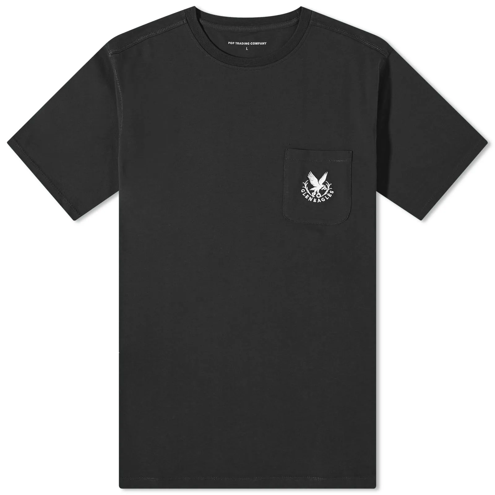 Pop Trading Company x Gleneagles by END. Logo Pocket T-ShirtBlack