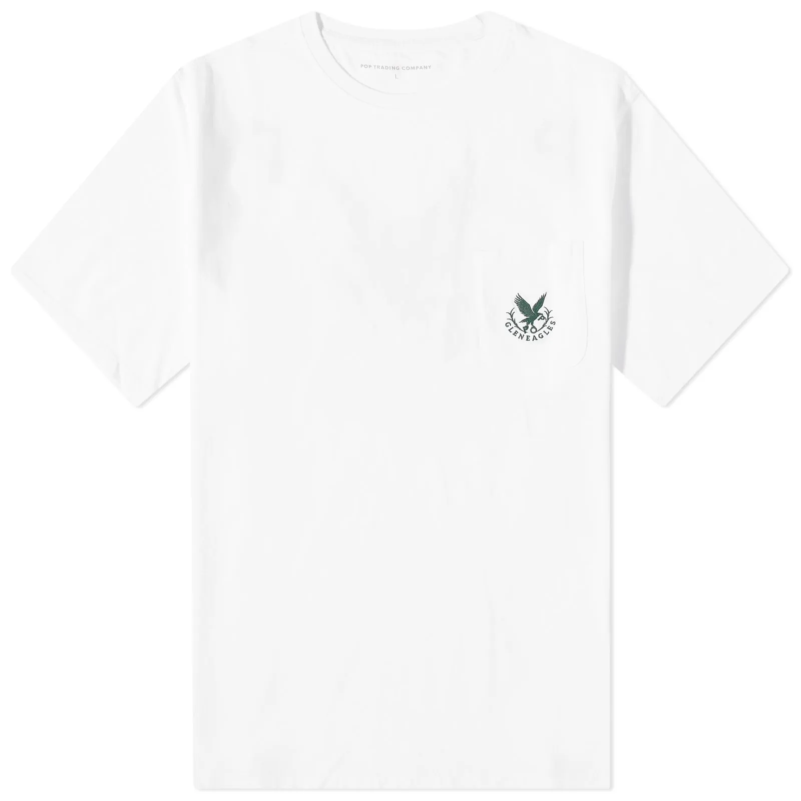 Pop Trading Company x Gleneagles by END. Logo Pocket T-ShirtWhite