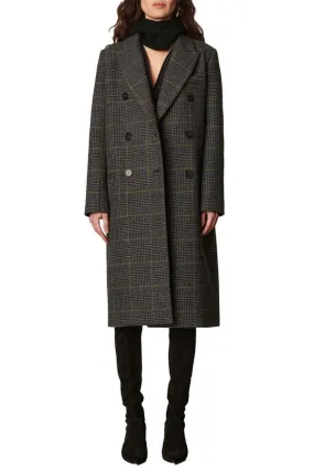 Preston Plaid Coat - Anthracite