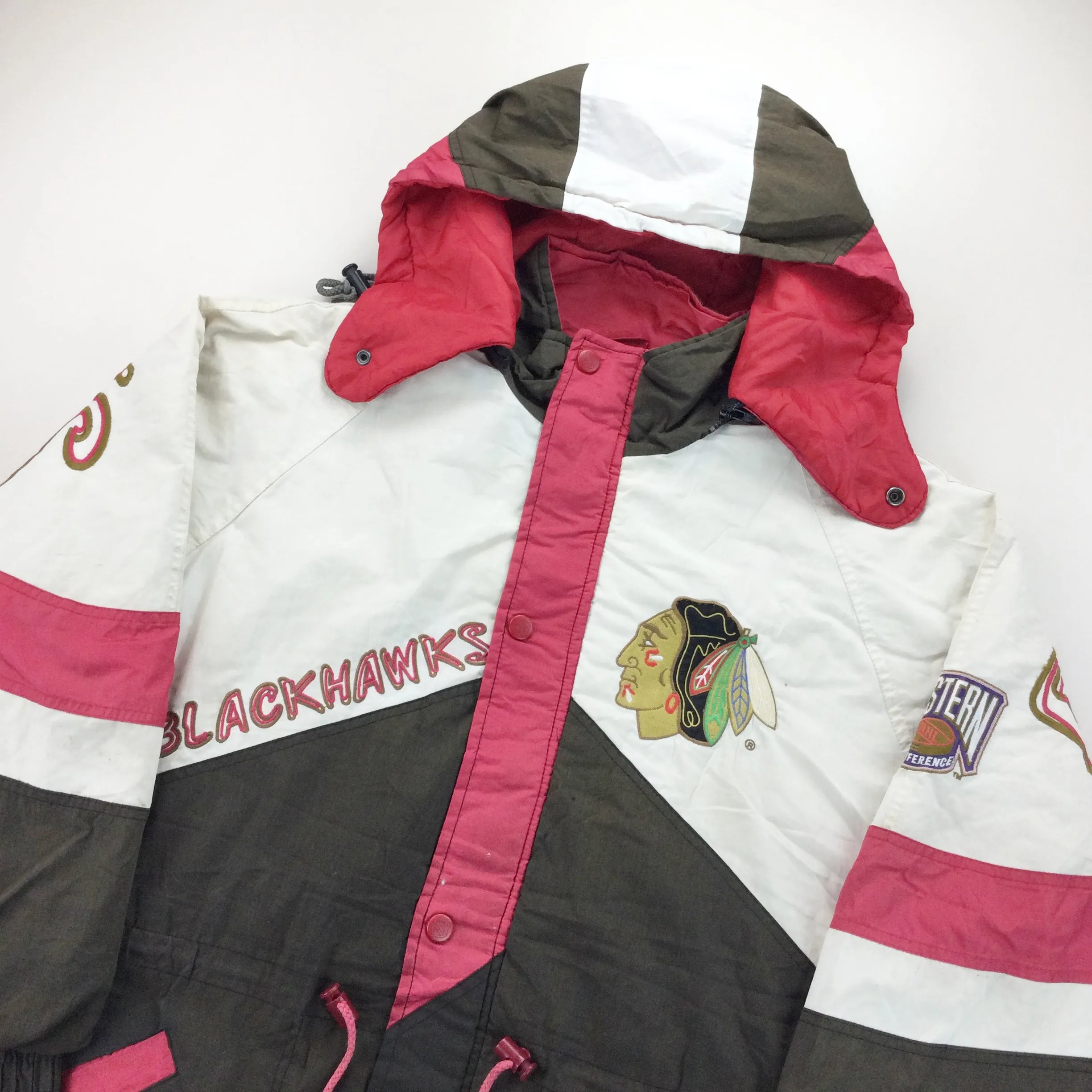 Pro Player Blackhawks 90s Coat - Medium