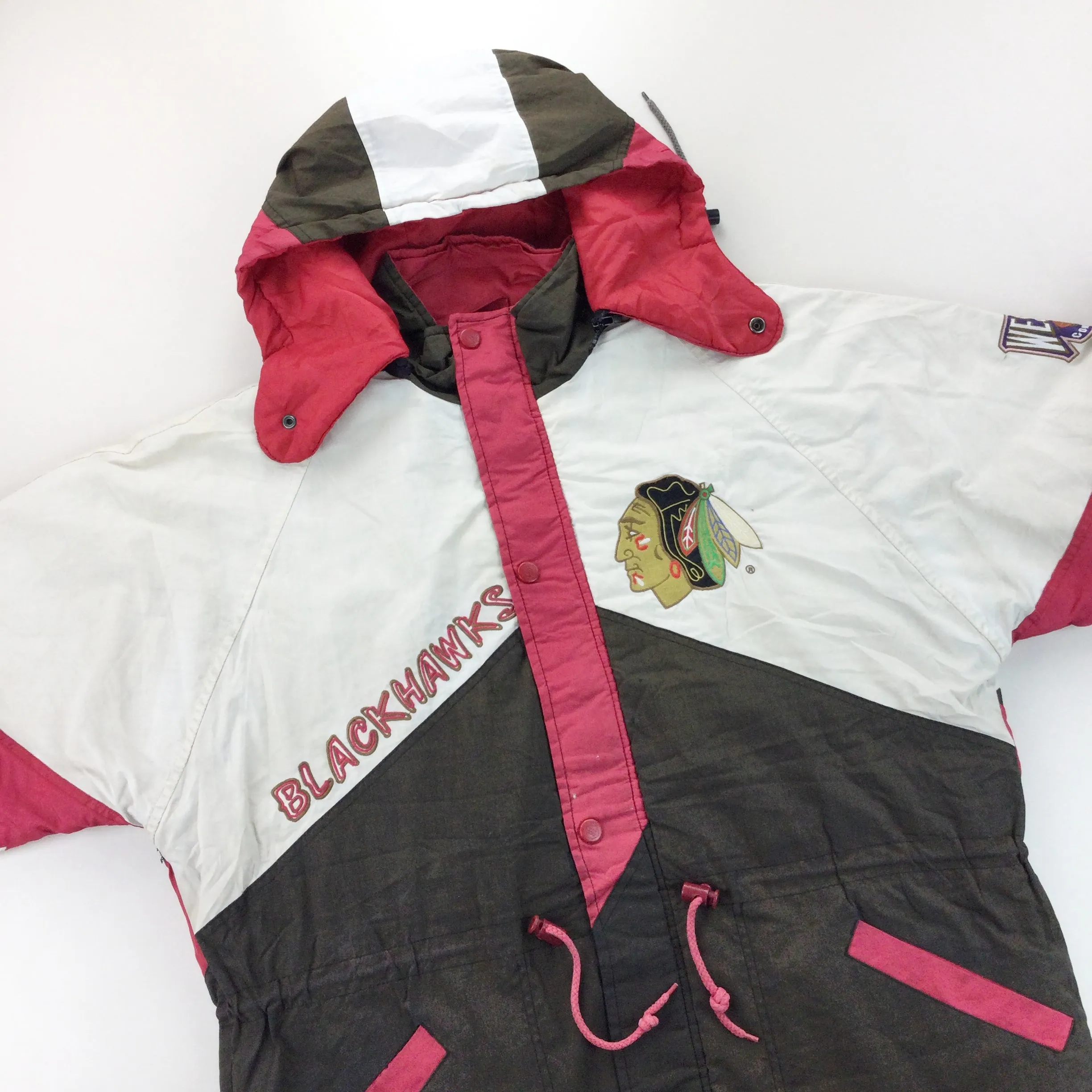 Pro Player Blackhawks 90s Coat - Medium