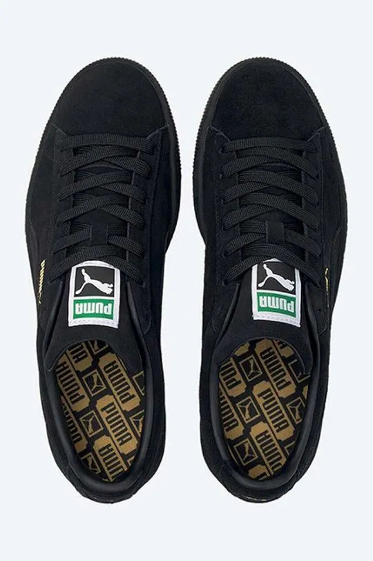 Puma suede sneakers Classic XXI black color