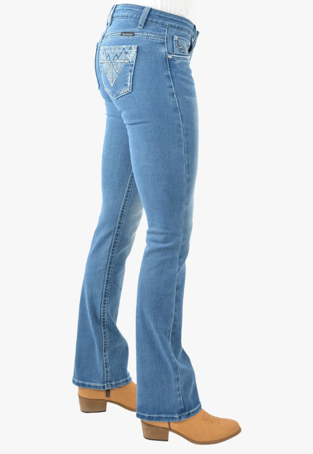 Pure Western Womens Ziggy Boot Cut Jean