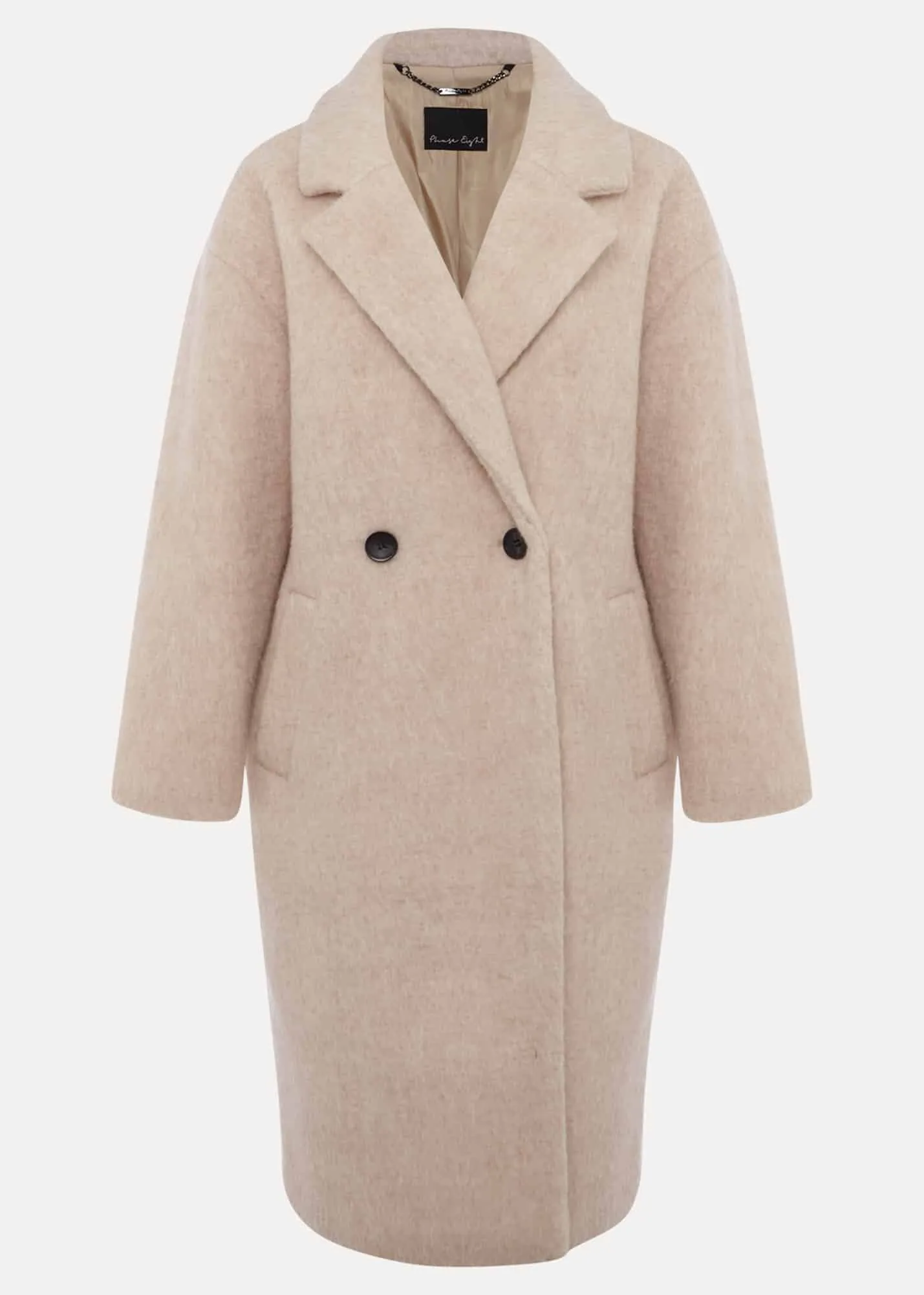 Quinn Textured Cocoon Coat