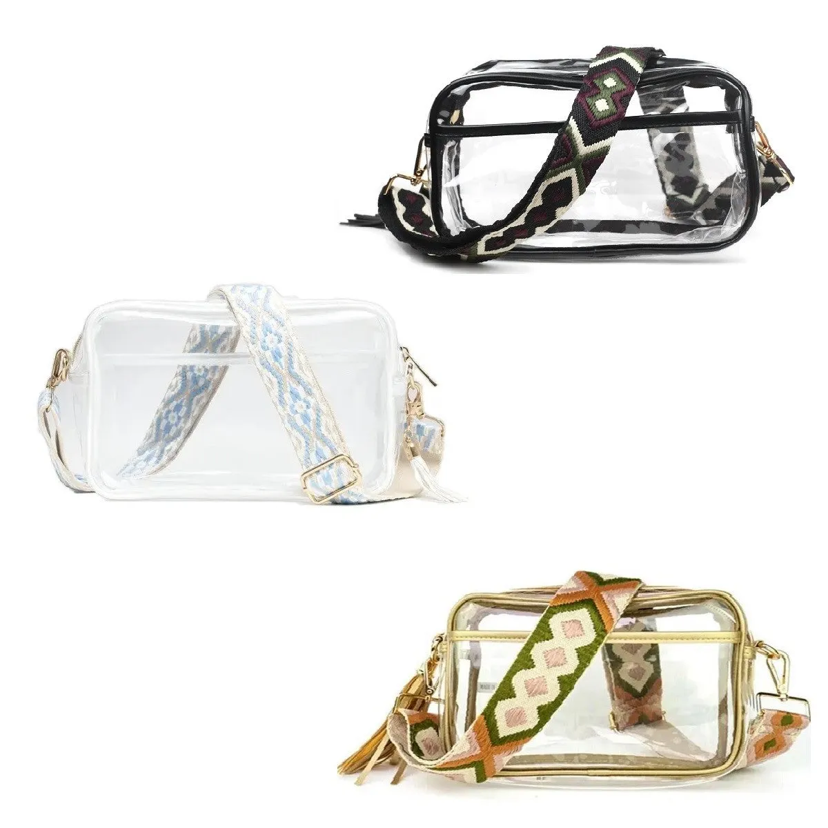 Quinny Clear Stadium Bag - 3 Colors