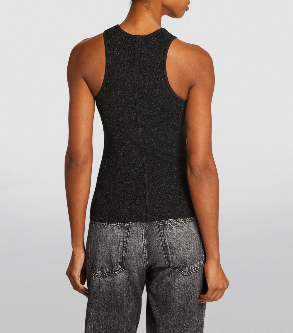 Rag & Bone Lilith Metallic Tank