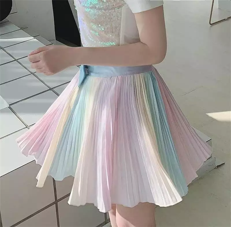 RAINBOW BLING BLING SKIRT BY63136