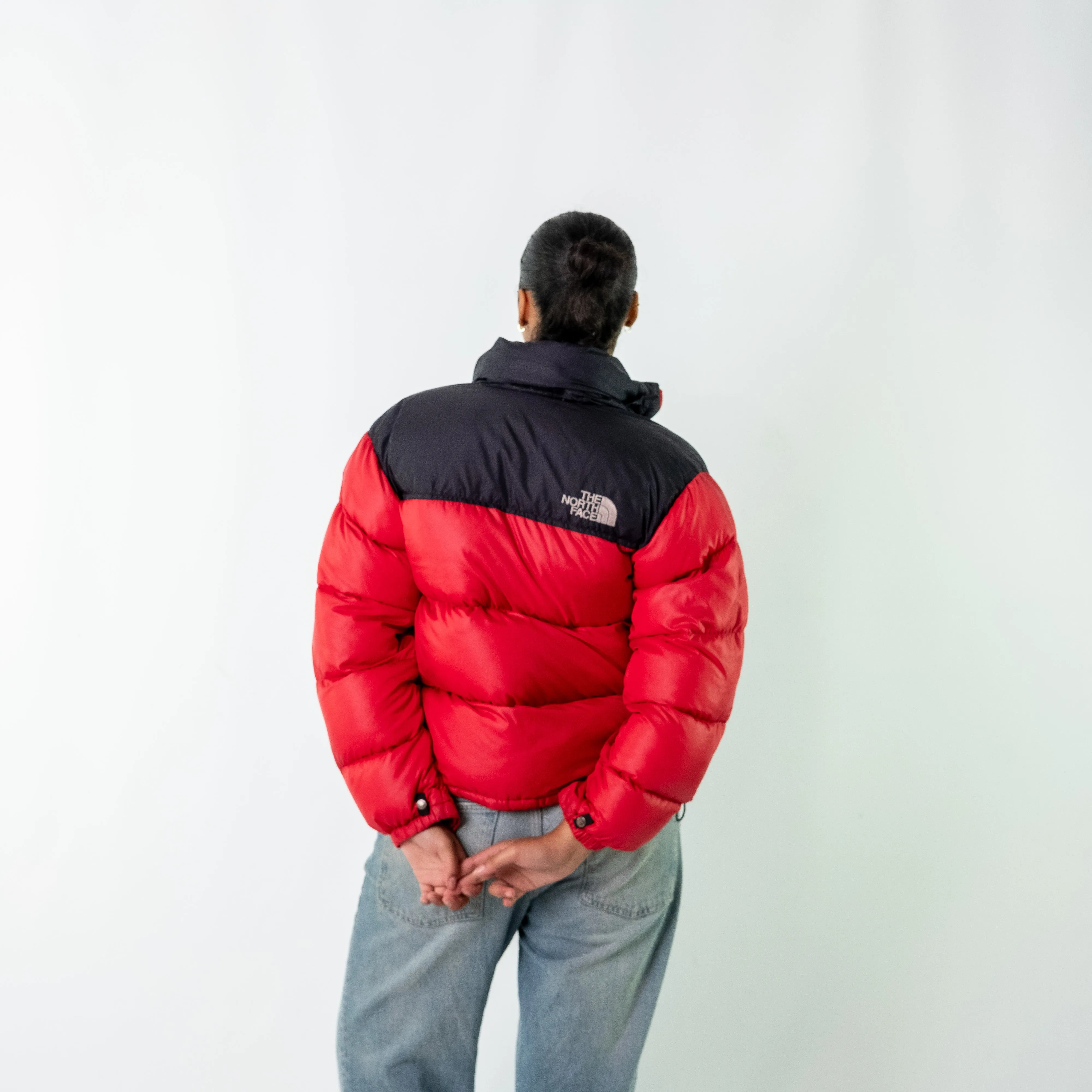 Red y2ks The North Face Puffer (XS)