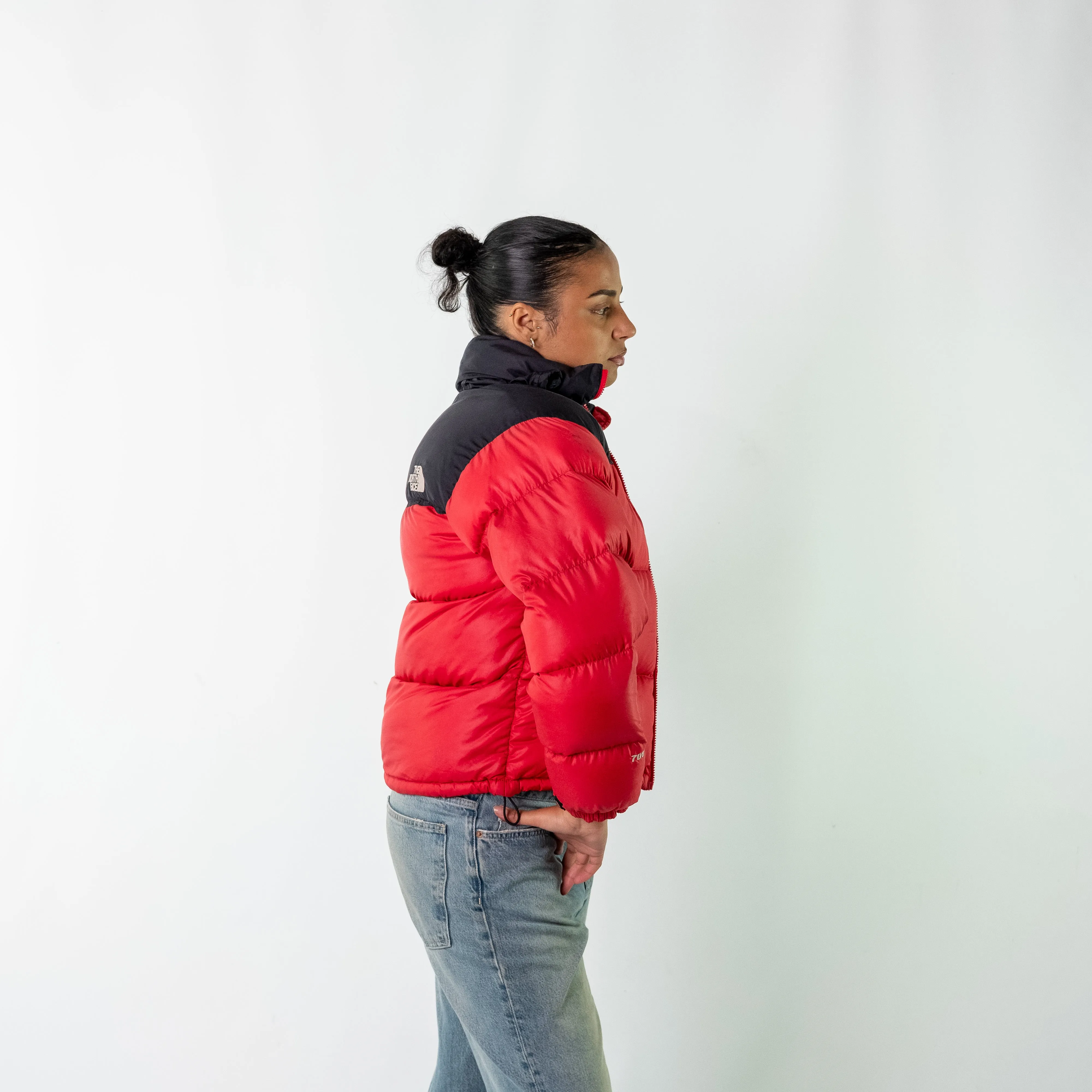 Red y2ks The North Face Puffer (XS)