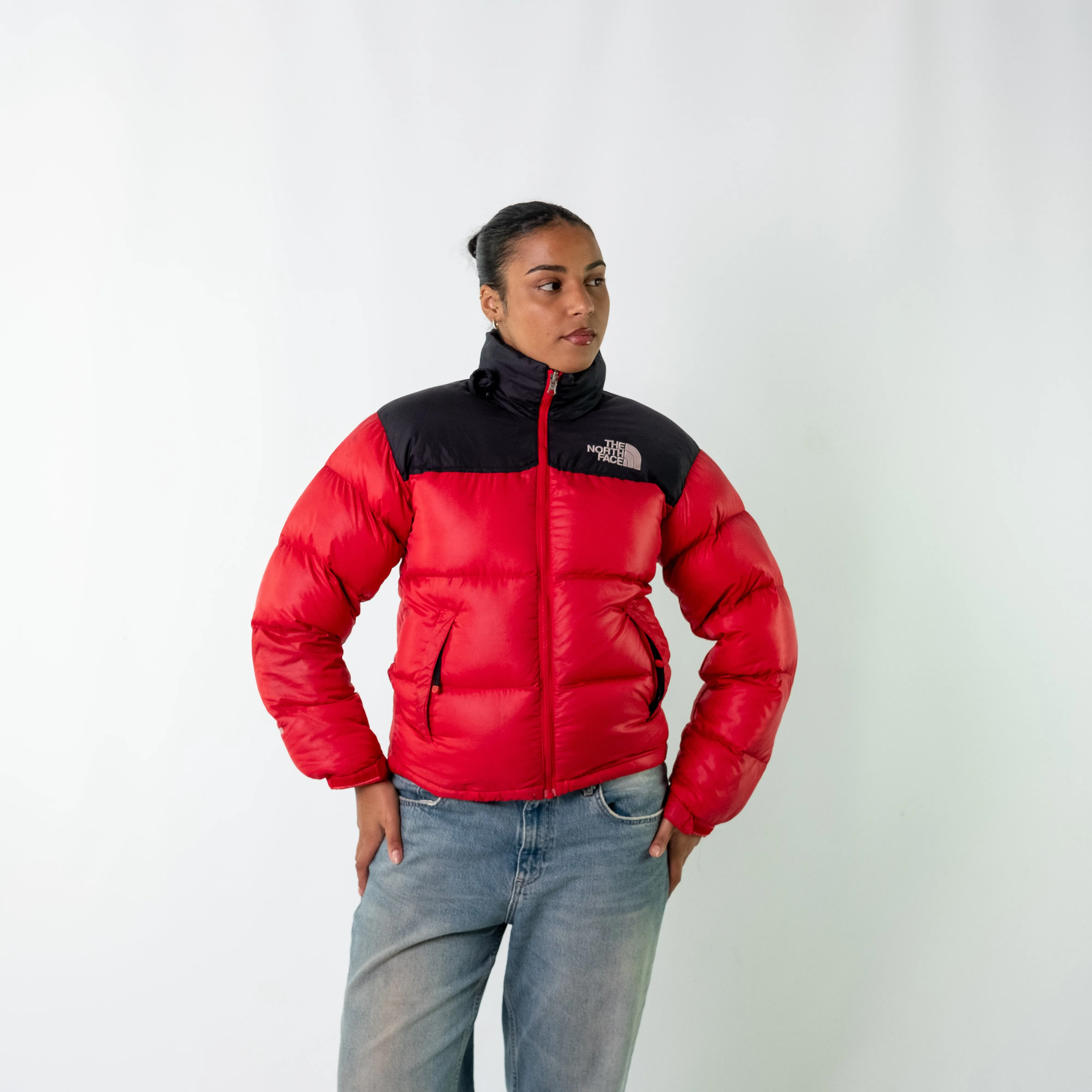 Red y2ks The North Face Puffer (XS)