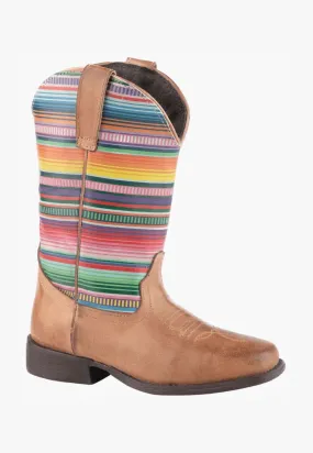 Roper Little Kids Cora Serape Boot