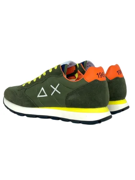 SNEAKERS VERDE MILITARE Z33101 TOM SOLID NYLON