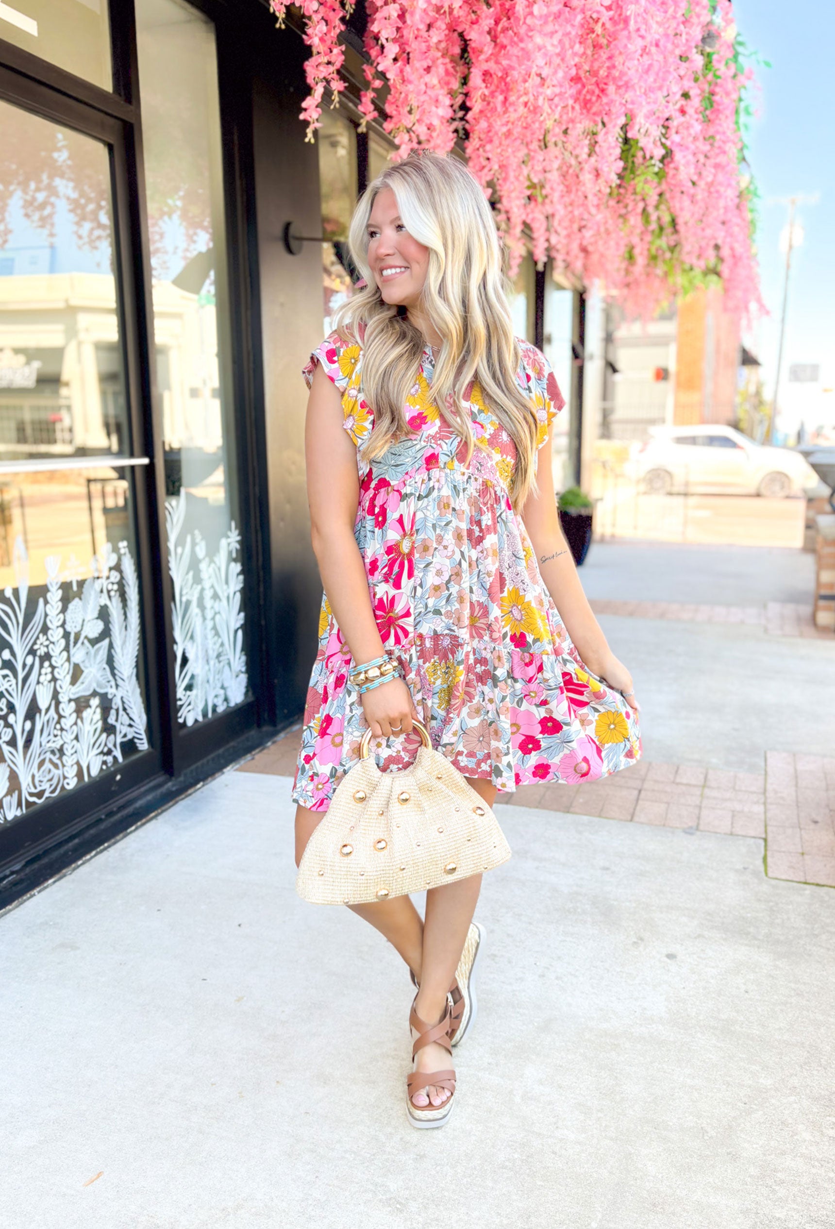 Spring Fever Floral Dress