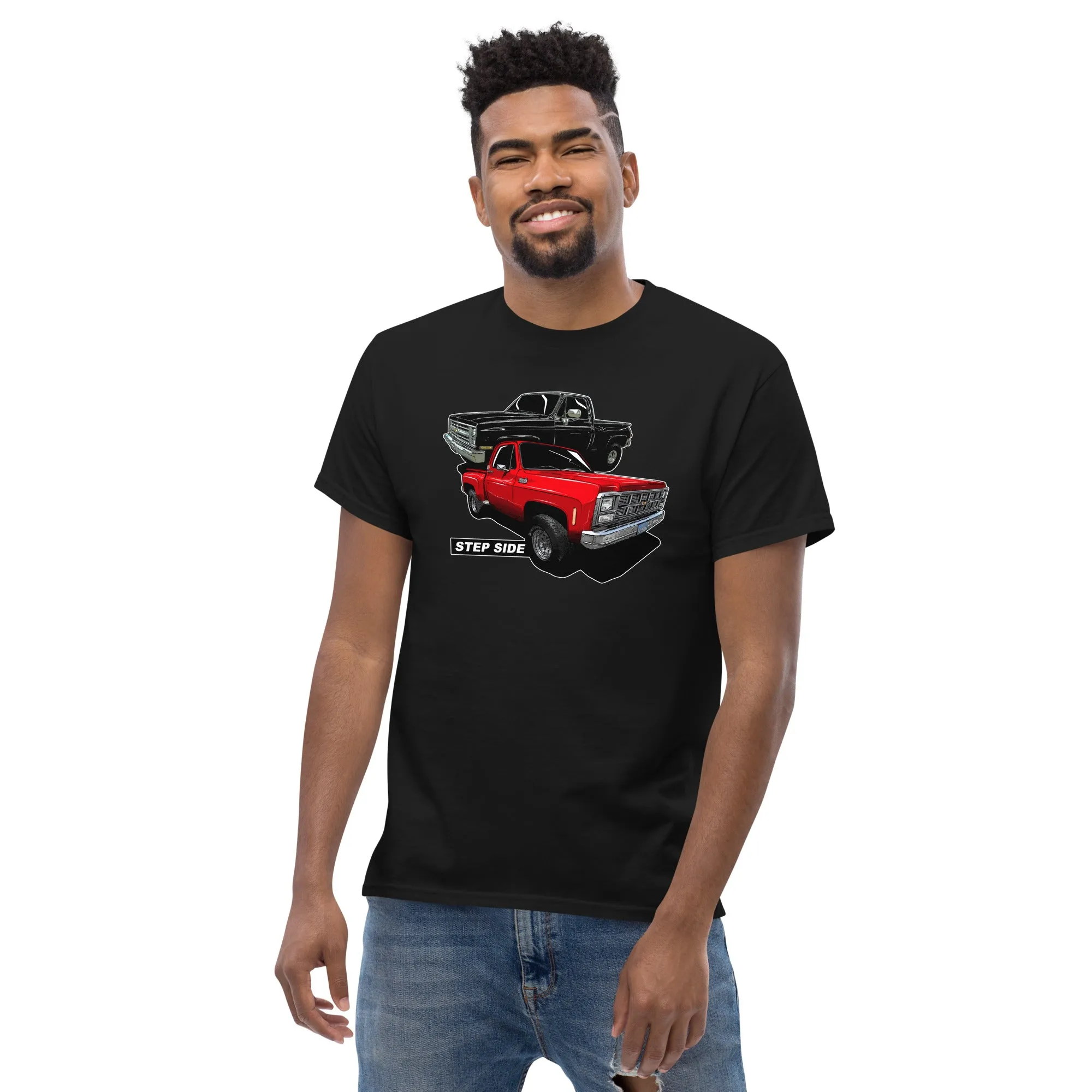 Square Body Step-Side T-Shirt