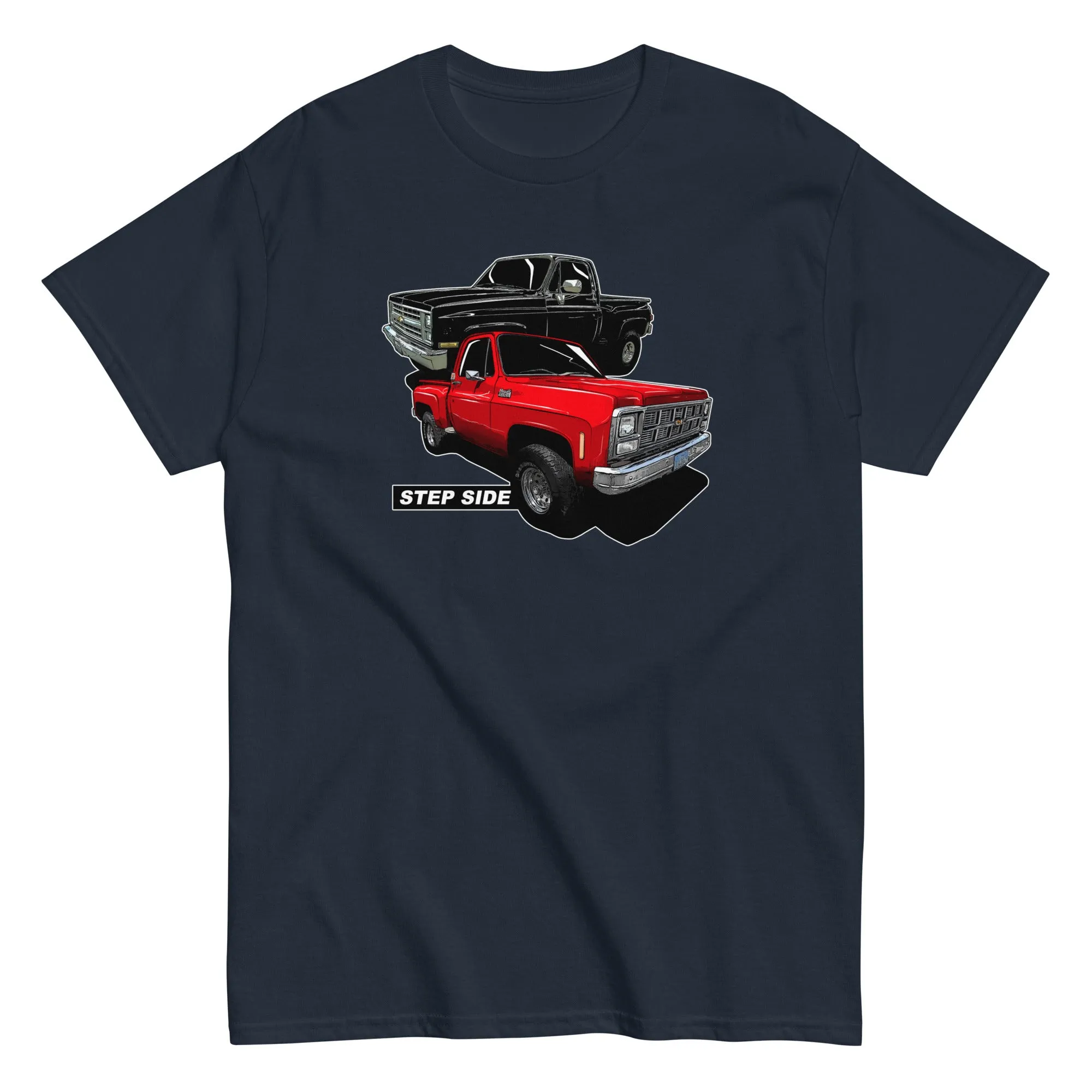 Square Body Step-Side T-Shirt