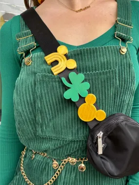 St. Patty's Shamrock Belt and Bag Charm