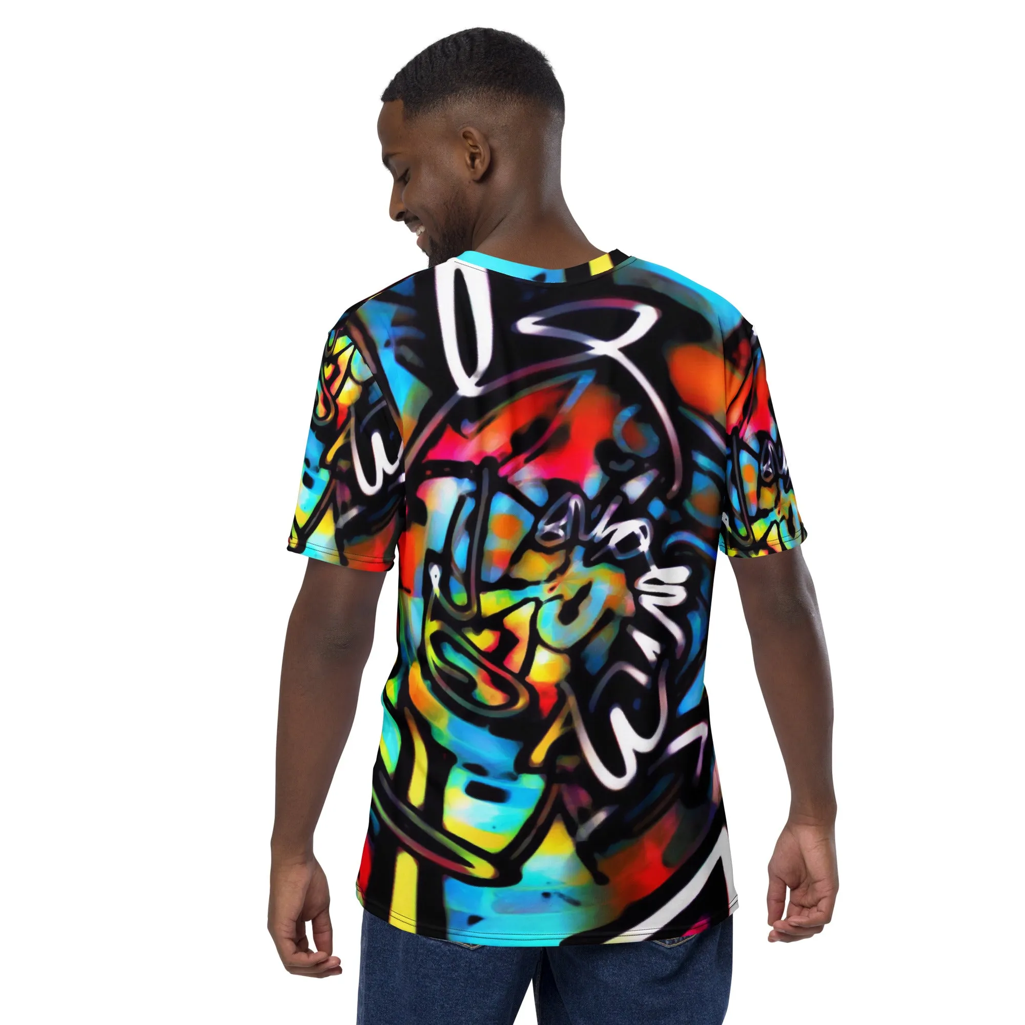 Streetart Chaos All Over Print Graffiti T-Shirt