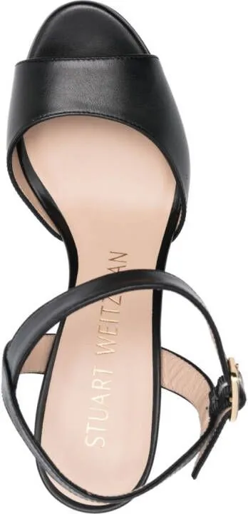 Stuart Weitzman Ryder 130mm platform sandals Black